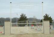 Garden Grove Cemetary Gate, Pottawatomie County, Oklahoma